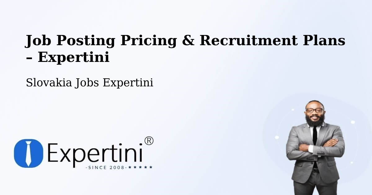 Job Posting Pricing & Recruitment Plans – Okres Prešov - Okres Prešov, Slovakia Jobs Expertini